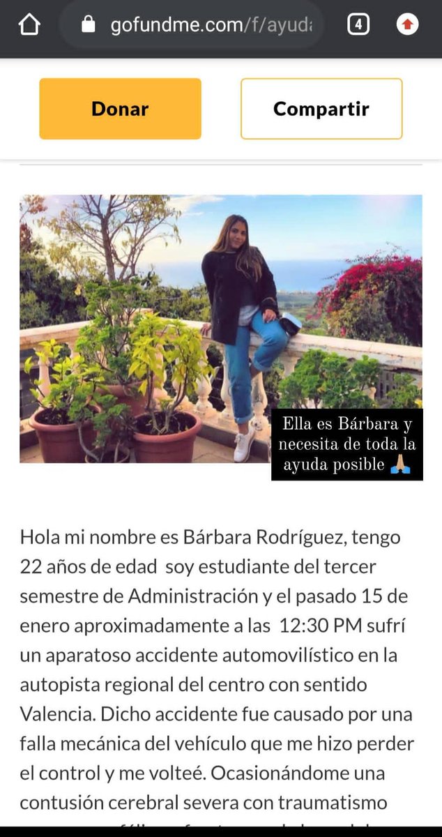 AltamarLigmar's tweet photo. Ayer publiqué esta noticia. 

Hoy nos informaron que la van a operar nuevamente, esta vez para realizarle una traqueotomía.

De verdad toda ayuda es buen recibida, incluso con difundir ya estás ayudando 🙏🏼🙏🏼

https://t.co/smbLZQOQGL https://t.co/p04VAx9JyU
