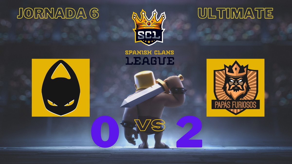 #Resultados 

Jornada 6. Grupo Ultimate

@x6tence_ES 0-2 <a href="/PapasFuriosos/">Papás Furiosos</a> 

#SCL3