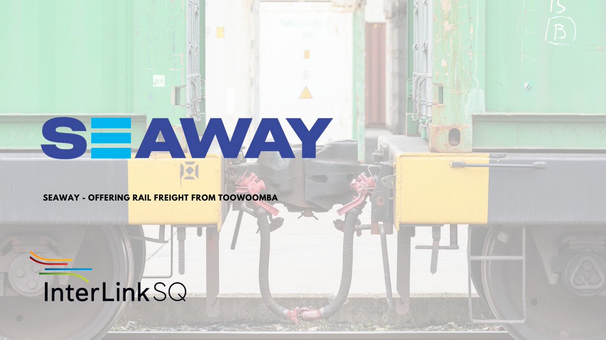 InterLinkSQ's tweet image. Are you thinking you’ll continue using road transport? Have a chat to Seaway to see how a rail service offering could compare. Get in touch with Jamie Kennedy