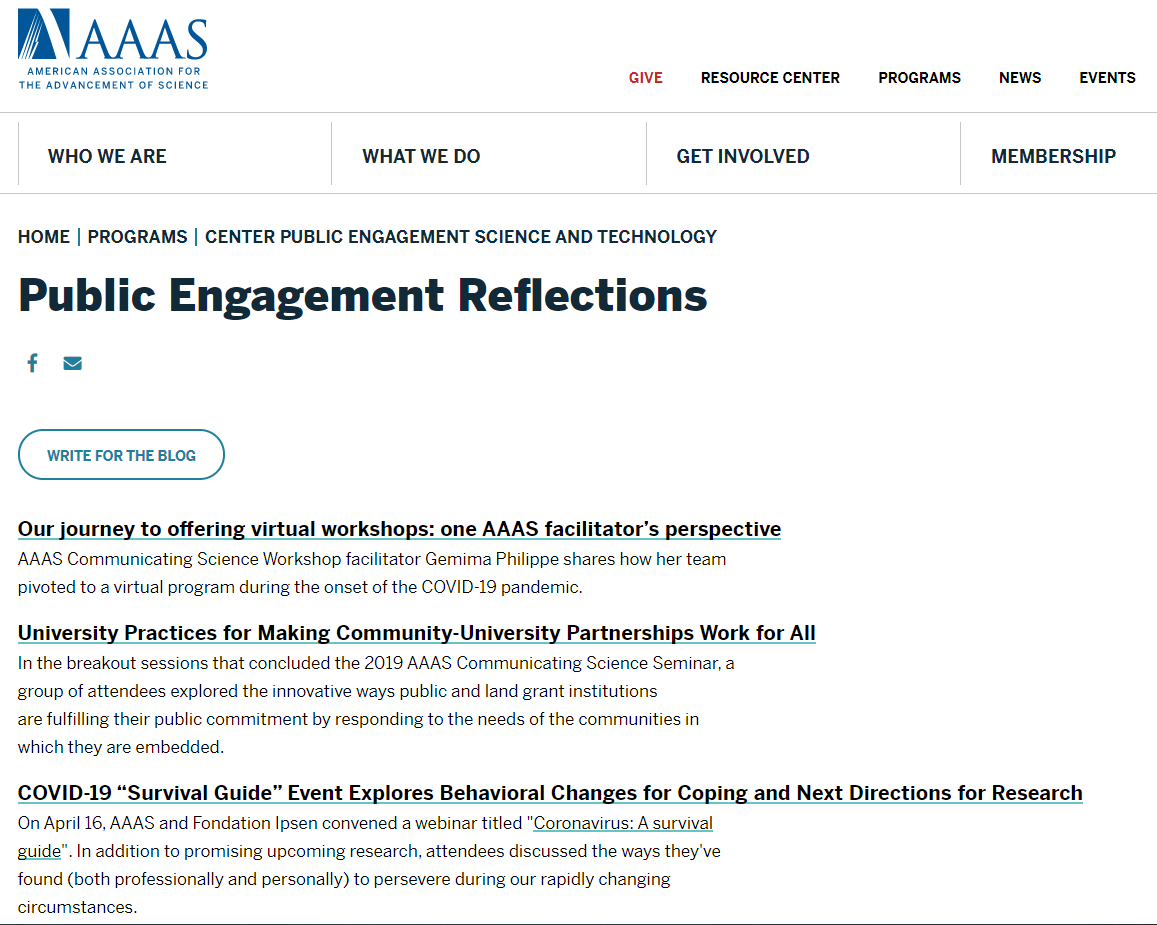 MeetAScientist's tweet photo. We want to learn about your #SciEngage activities!  

Our #PESBlog provides an informal space where scientists can share a behind-the-scenes look at their engagement and reflect on the experience. Check out past entries and submit one of your own! 

https://t.co/nnW2kliKwX https://t.co/7uqzI1U47A