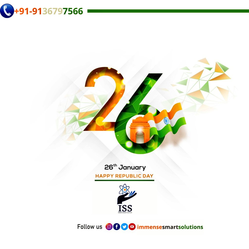 immense_smart's tweet photo. Let's celebrate 72 years of our constitution coming into effect. Happy Republic Day 2021!  #RepublicDay2021 #HappyRepublicDay2021 #RepublicDay2021
#Constitution
#गणतंत्र_दिवस 
#JaiHind
#immensesmartsolutions
#bulksmscompany
#bulksms https://t.co/Hnef3y8IJB