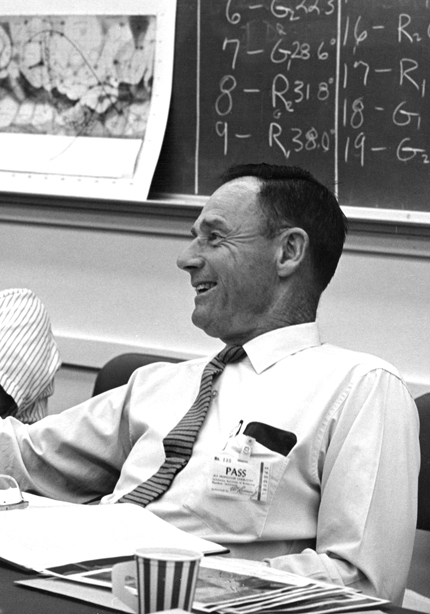 The Mariner 4 TV camera team - shown here with the Friedan calculators in the foreround - included Bob Sharp, another Caltech professor, whose name lives on at the landing site for the Curiosity lander which the rover is driving up today