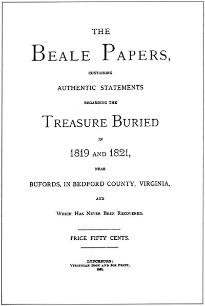#17The Beale papers, a pamphlet from 1885 contains 3 cipher texts, stating the location of a buried treasure of gold, silver and jewels estimated to be worth over US$43 million as of January 2018. No one has been able to decipher them yet.