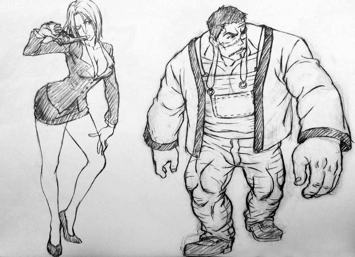 On peut retrouver ses propres travaux sur l'œuvre dans le « Hunter x Hunter Rakugaki Bon », un artbook d'une quarantaine de pages contenant plusieurs de ses illustrations que j'vais présenter en dessous :