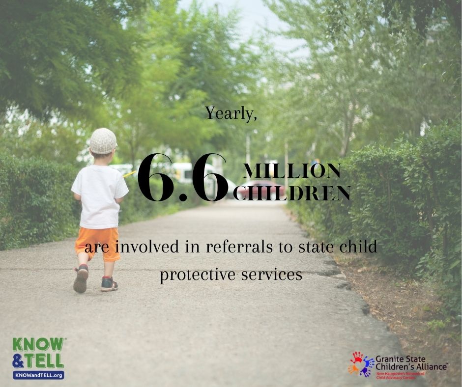 No child is immune to abuse, KNOW &amp; TELL. To report a suspicion of abuse or neglect call DCYF at (800) 894-5533
#iKNOWandTELL