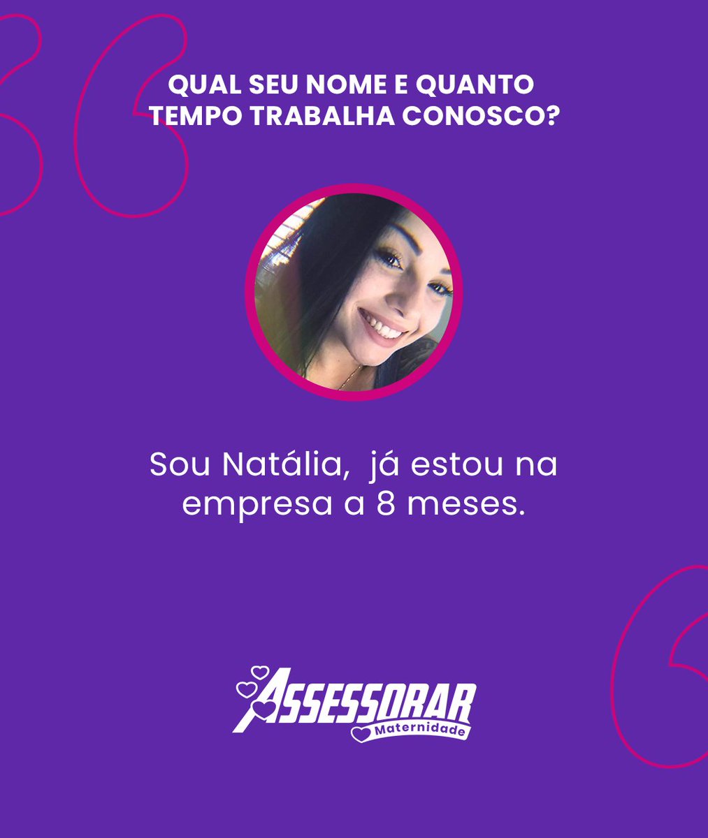 GAssessorar's tweet image. Natália é quem responde vocês aqui nas redes socias, com todo carinho e dedicação. 😍