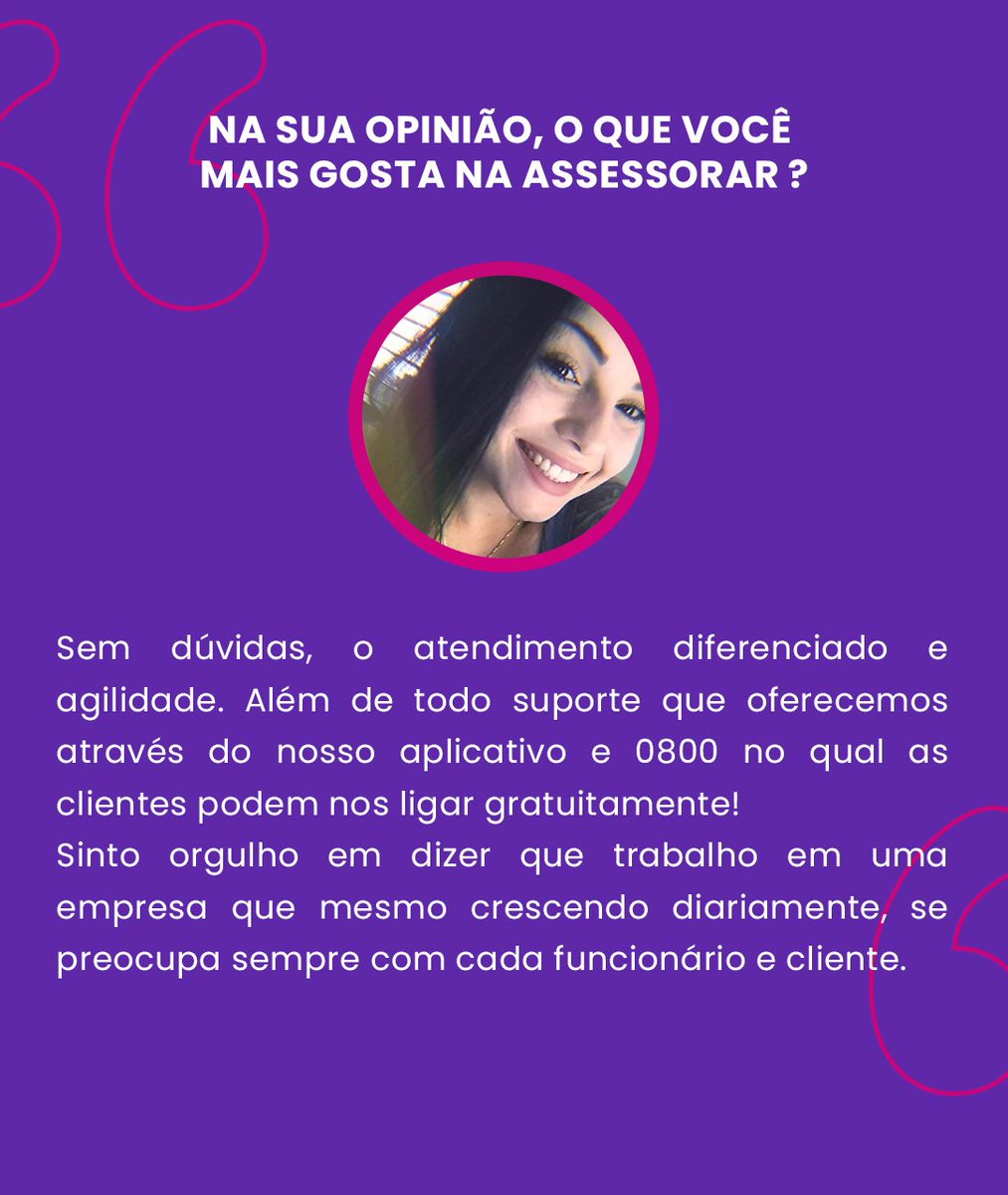 GAssessorar's tweet image. Natália é quem responde vocês aqui nas redes socias, com todo carinho e dedicação. 😍