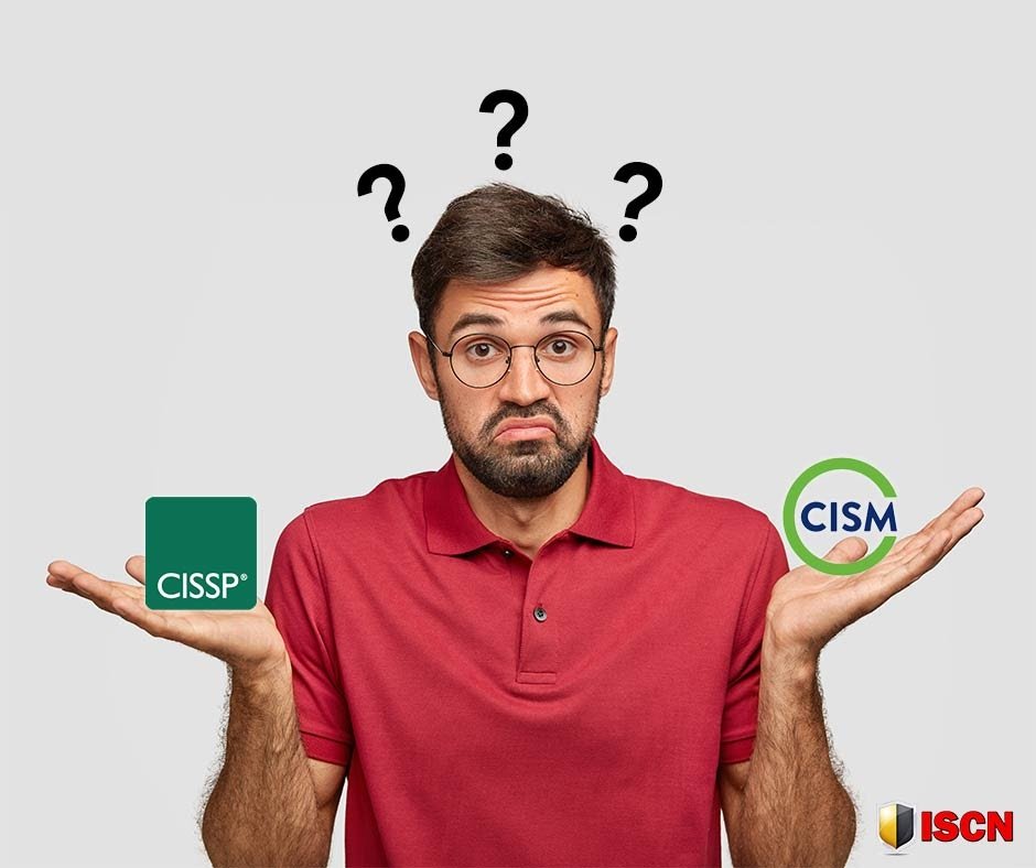 ISCN_security's tweet photo. CISM vs. CISSP - What is the difference? Read our new blog post here to find out: https://t.co/nCNS3CqWta https://t.co/pK95eMqytH
