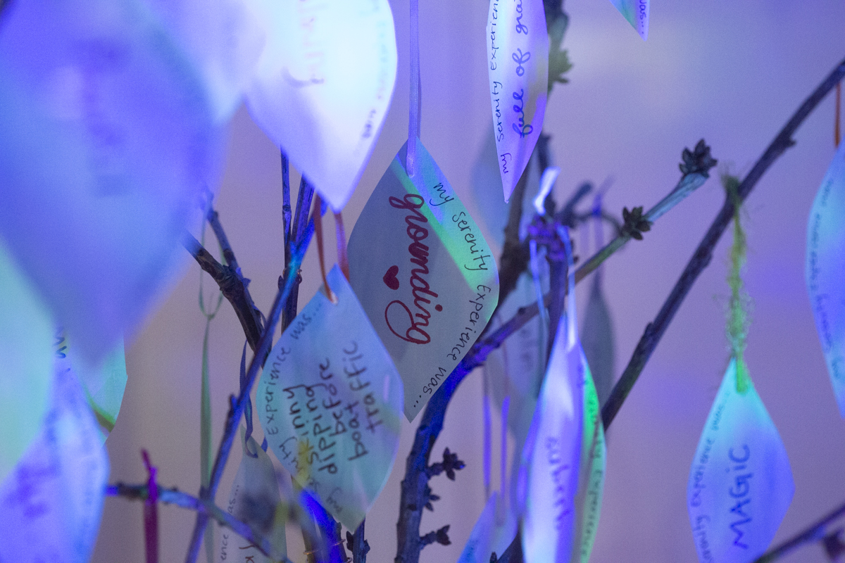 RiversideBIA's tweet photo. Proud to launch #TheSerenityExperience #RiversideTO as part of #ArtworxTO. This multi-location artwork by @jessicalinphoto brings calm &amp; sparks joy in these challenging times. Visit the full VIRTUAL experience with soothing sounds, scavenger hunt &amp; more https://t.co/sSL8jbWeUl https://t.co/8gQiVZvPaO