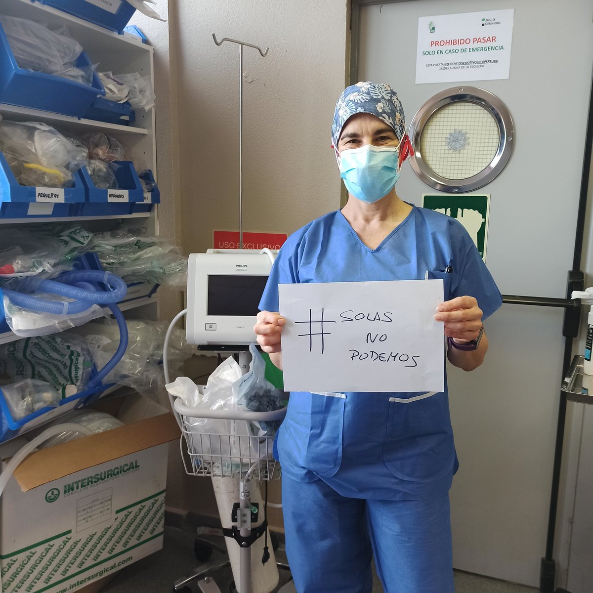 Sed responsables! Por todos!
Gracias
#SolosNoPodemos