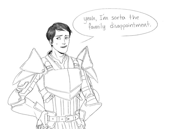 Maker watch over these dummies

#dragonage #da2 