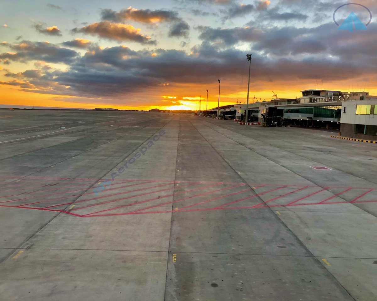 redteamspain's tweet photo. What a shame to see #Tenerife South airport empty due to #covid19 @AeropuertosTFE #GCTS #TFS #AvGeek #aviation #backtofly (open image for full scale) https://t.co/axVf4oEhcp