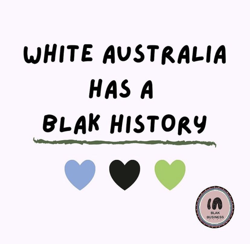 Today is Australia Day (Jan 26) also known as “Invasion Day”. Today marks the day Australia was invaded by white people and stole the sacred land owned by Aboriginal Australians & Torres Strait Islander peoples. Here’s a thread on WHY we DO NOT celebrate Australia Day.