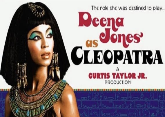 Beyoncé wearing Egyptian hieroglyphics during the Global Citizen Festival in South Africa.