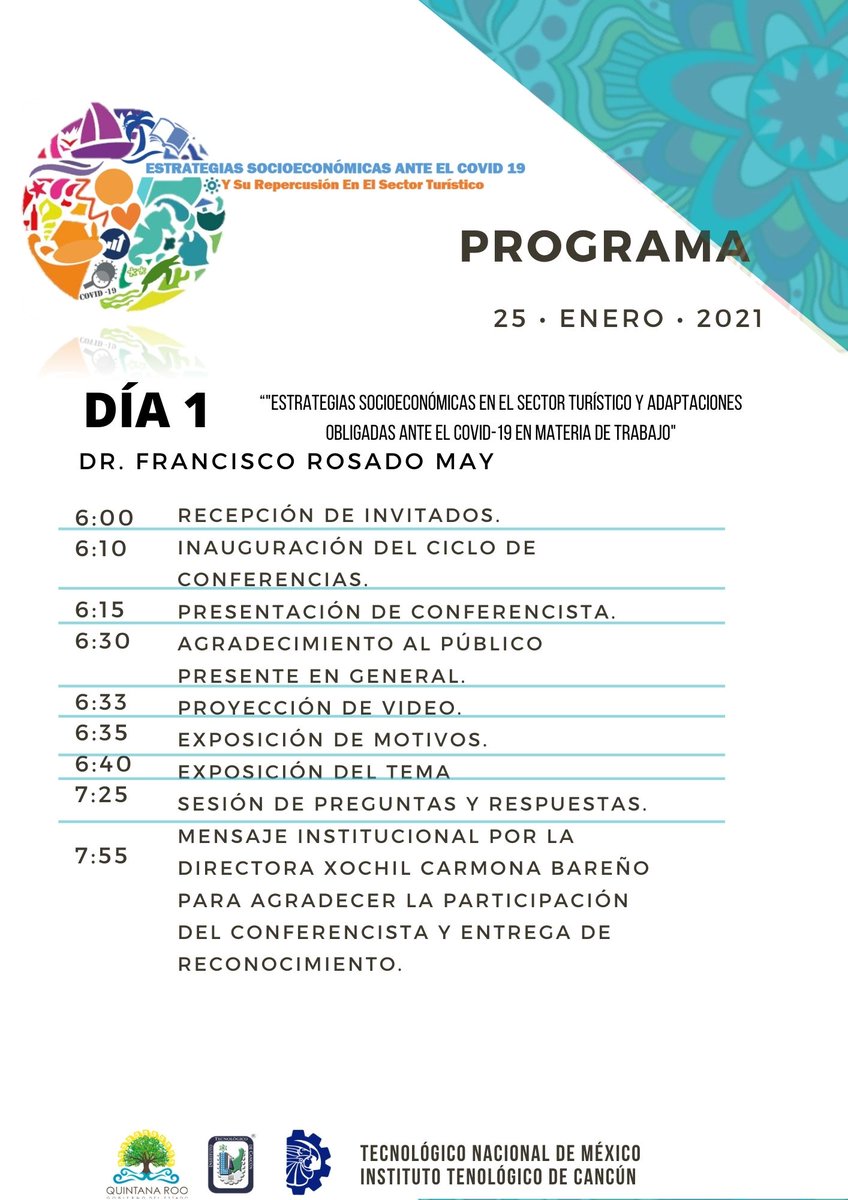 Día 1 listo ✔️
@EventoITCancun 

Muchas gracias a todos por su participación.