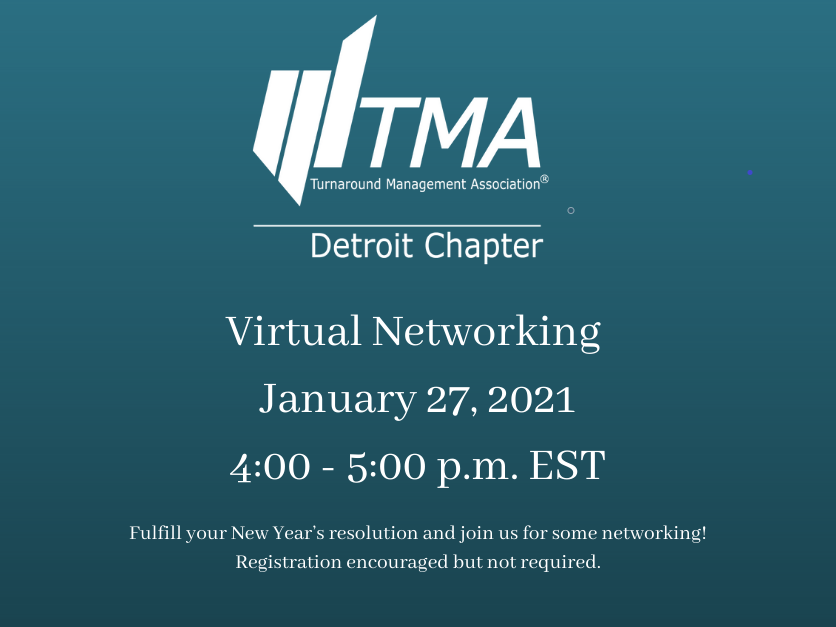 Visit our website for more information turnaround.org/event/tma-detr…
#Networking #TurnaroundManagement