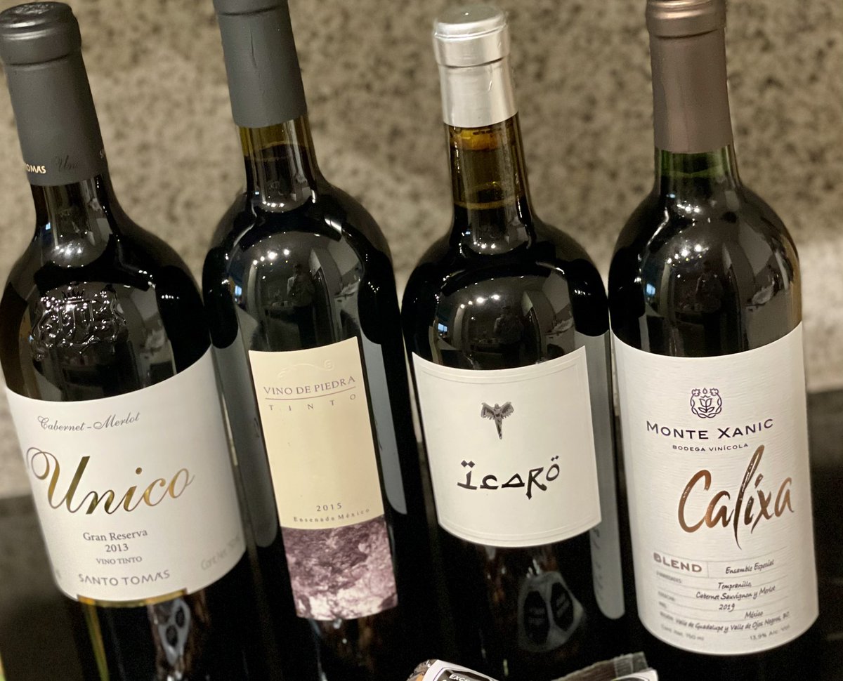 fedeling's tweet photo. Killer lineup of Mexican #Wine, all the way from BC to DC: @SantoTomas_Mx #Único, @JOseDurand373 #Icaro, @Monte_Xanic #Calixa y @_VYVA #VinoDePiedra... #TomaVinoMexicano https://t.co/W30lxI8WwC