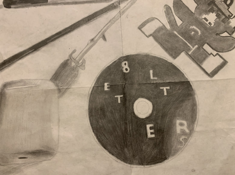 FJHSart's tweet photo. 8th grade artists studied and practiced shading techniques. Then they reflected on identity and created still life self-portraits. So much hard work and talent! #cridgepride #artmatters https://t.co/d7mosUZWFs