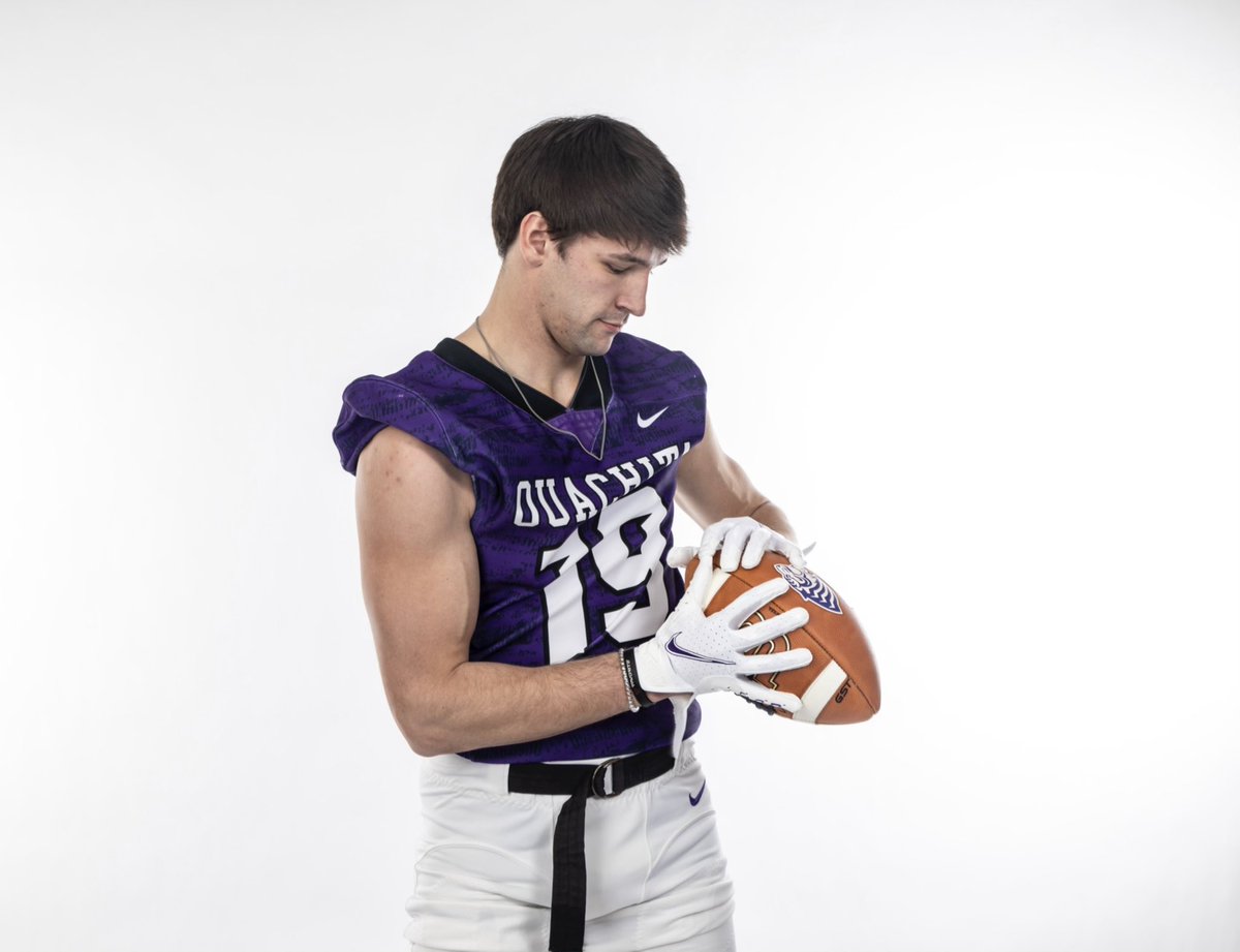 DrewDudley13's tweet photo. I am excited to announce that after much prayer and thought that I will be furthering my academic and football career at Ouachita Baptist University! Go tigers! #Finishempty @OuachitaFB @ Coach Knight @CoachSpenceOBU https://t.co/5YrsA0KFuZ