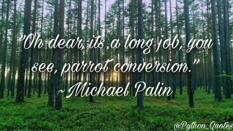 Inspirational Monty Python Quotes (Cardinal Fang) (@Python_Quotes ...