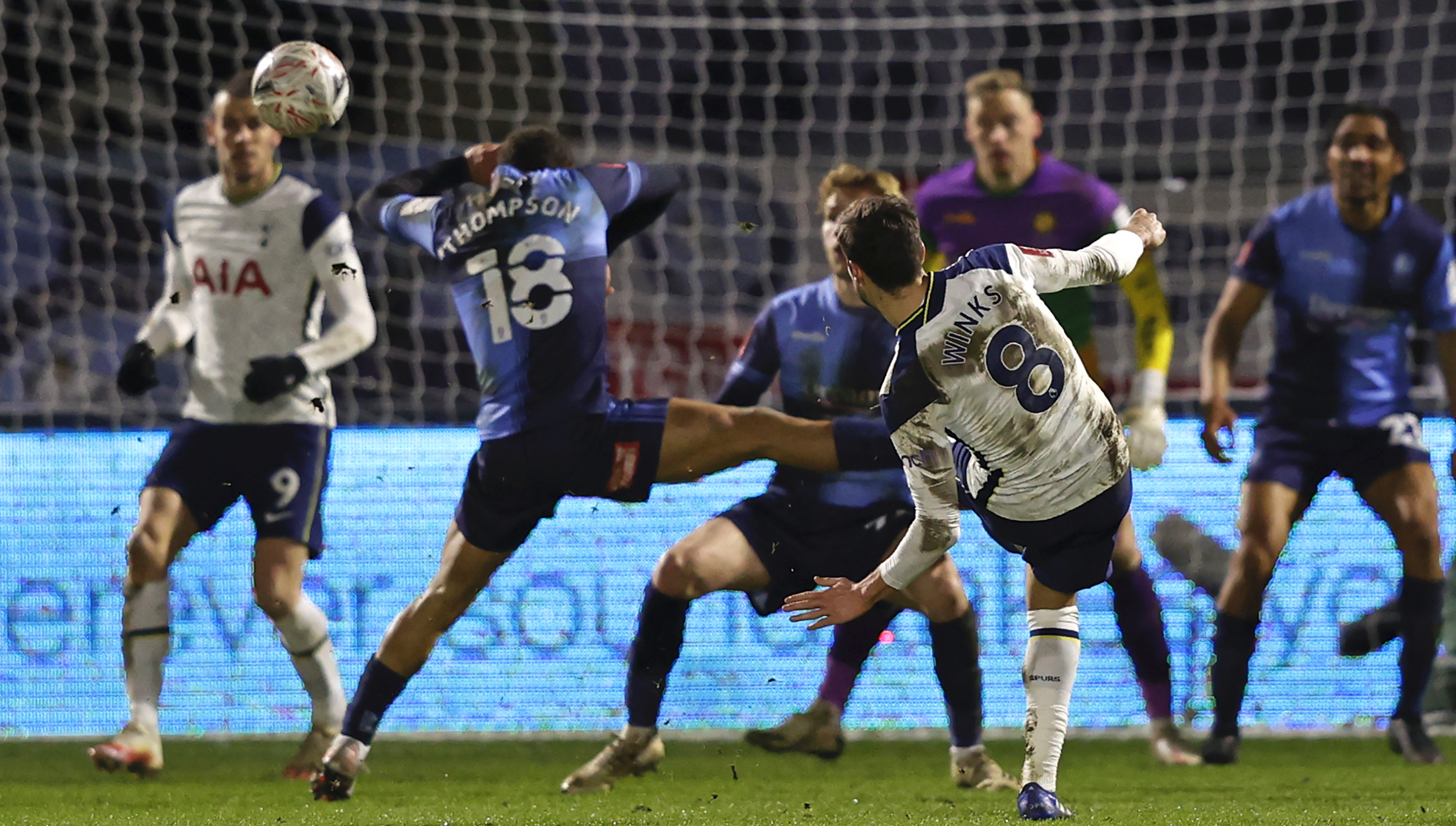 Harry Winks scores