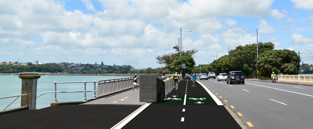 There are some undulations in the Tamaki Drive cycleway surface. As the cycleway looked complete and the defect didn’t create a safety issue we opened it over the holidays. The contractor will fix this at no additional cost and we will let you know when dates have been confirmed.
