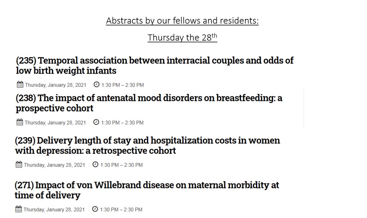 DavidNHackney's tweet photo. The #SMFM21 poster wall is awesome &amp; will probably occupy me for the next several days. 

Here are the abstracts from our fellows, residents and trainees.

@UH_MacDonald https://t.co/Dyu5erDOmO
