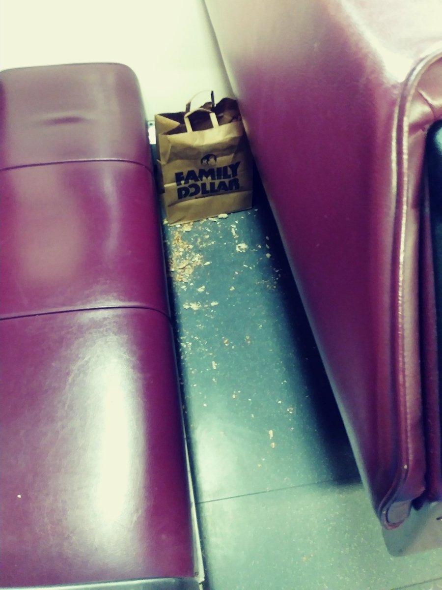 MeghanCran's tweet photo. @MBTA_CR Clean up in aisle 819! https://t.co/idfxHqOQaB