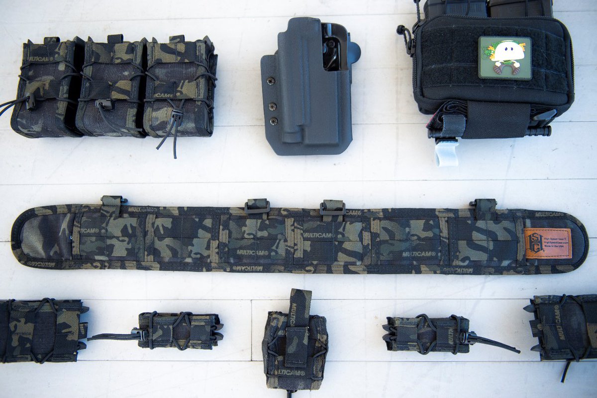 HighSpeedGear's tweet photo. MultiCam Black is the new MultiCam….change my mind
•
•
•
•
•
#TACO #highspeedgear #HSGI #theoriginaltaco #OGTaco #realworld #2a #madeintheusa #multicamblack #multicam #HSGIbattlebelt #HSGItaco #tacticalgear #tactical #loadout #gearlayout #gunsgunsguns #TACOman https://t.co/ZOlNv6PLOy