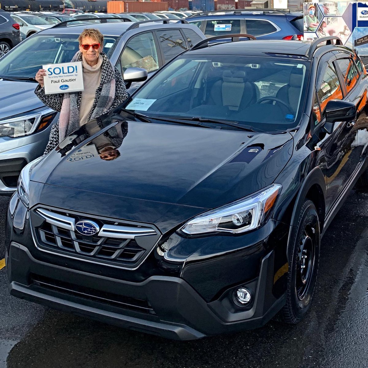 Paul Gautier, Sales Consultant at Aberdeen Subaru, would like to welcome Lavonne to the Subaru Family with her 2021 Sport Crosstrek!
Thank you for your business!
.
#saintjohn #subaru #crosstrek #saintjohnsubaru #subarufamily #subarucallpaul #capturetheadventure #differentbydesign