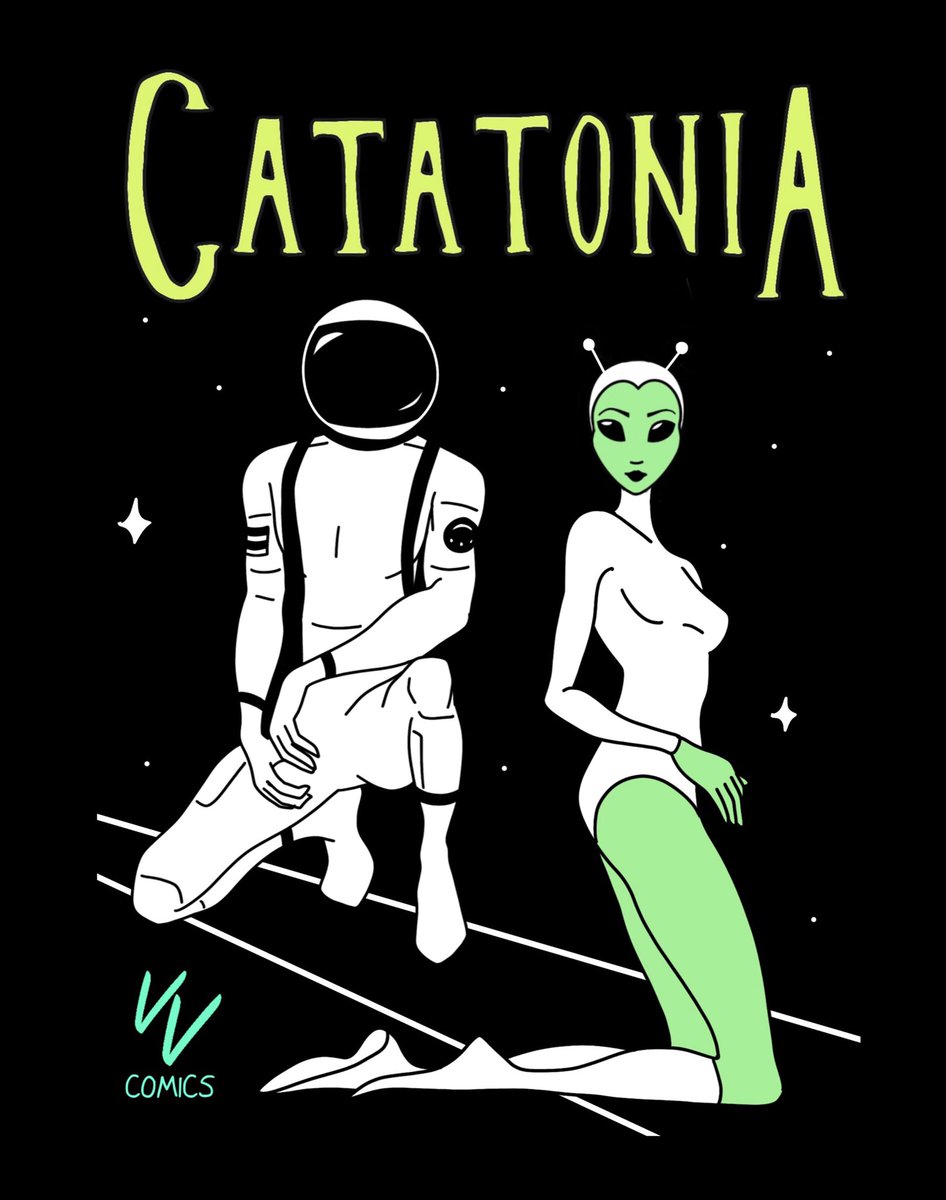 New cover design for Catatonia! #aliencomics #aliens