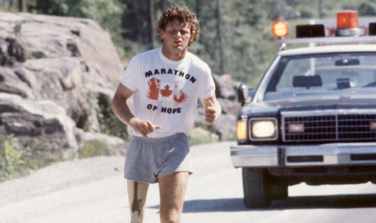 blondiebaddie21's tweet photo. Depuis que je suis tout jeune, Terry Fox a toujours été un héros à mes yeux. À chaque année je marche en son honneur et je n’oublierai jamais son courage, sa force et sa détermination. #PAVEhistoire https://t.co/TSWXaBPir6