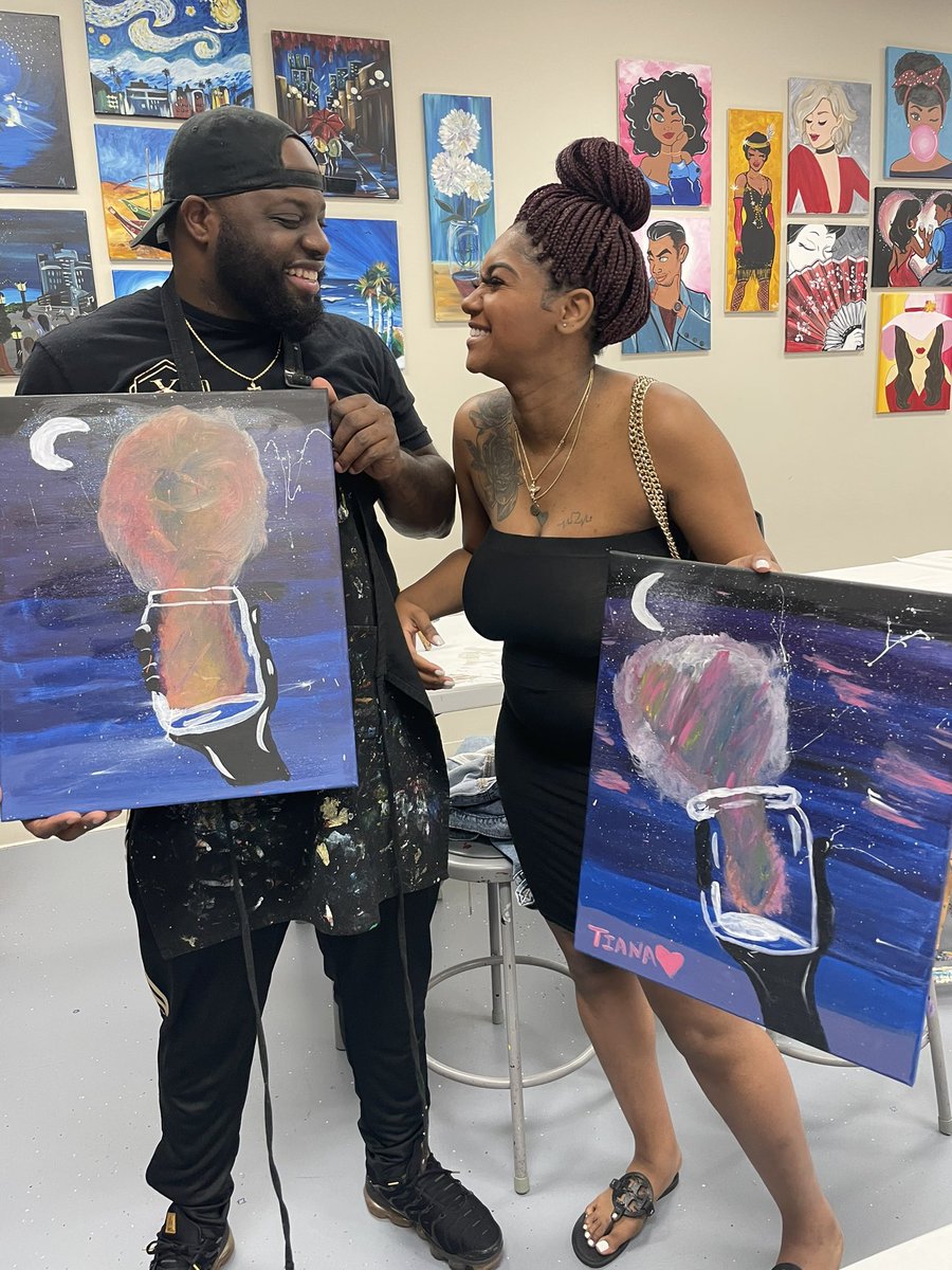 steveo__tv's tweet image. Took toot Butt painting the other day 😘