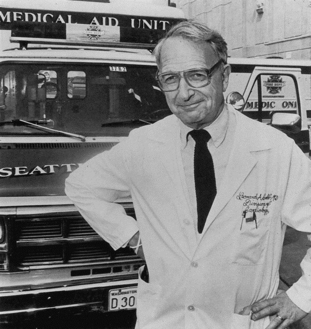 When I was hired by  #UWashEMS I inherited the oldest OHCA database in the world.Named after Dr. Leonard Cobb,  @UWMedicine has reviewed every cardiac arrest treated by  @SeattleFire since Seattle Medic One started in 1969.  https://www.resuscitationjournal.com/article/S0300-9572(02)00146-6/fulltext