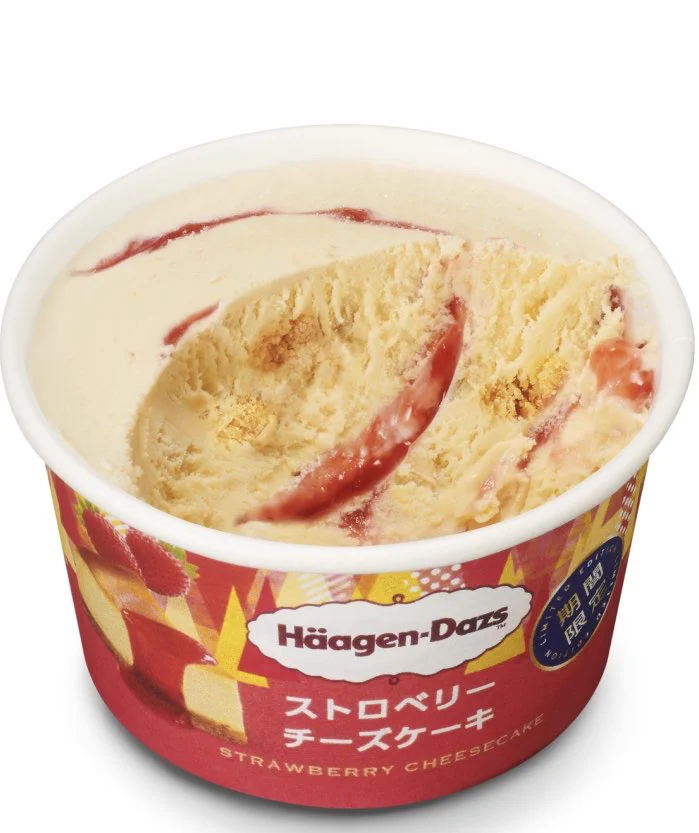 これは食べねばもったいない！ハーゲンダッツからミニカップ『ストロベリーチーズケーキ』が登場！！