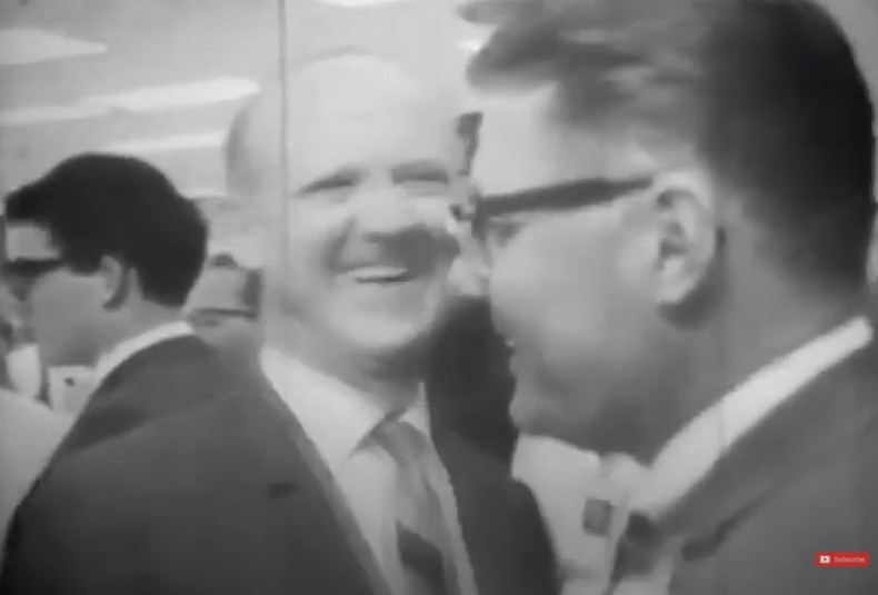 Even the recalcitrant solar wind instrument switched itself back on in time for the fly-by and the guy puffing happily on his pipe was James Van Allen, who had worked with JPL – and its director, Bill Pickering – for many years