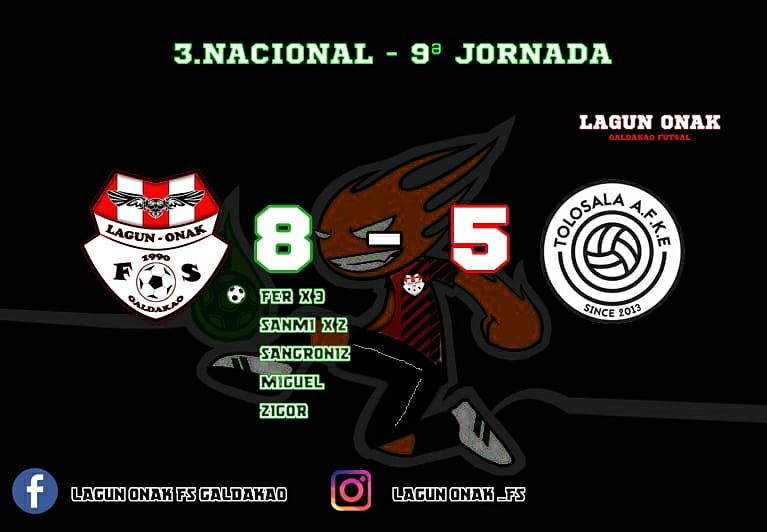 Asteburuko Emaitza 
#BatBiHiruLagun 
#AretoFutbola 
#Galdakao