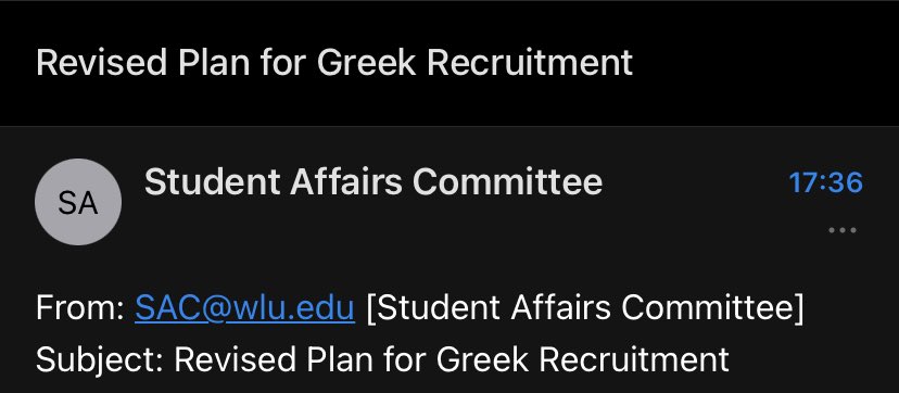 jamescantwrite's tweet photo. ⁦@wlunews⁩ continues to lag behind addressing the needs of minority students, but managed to turn this around in a week. Disappointed. #changethename https://t.co/fCZxkE8oan