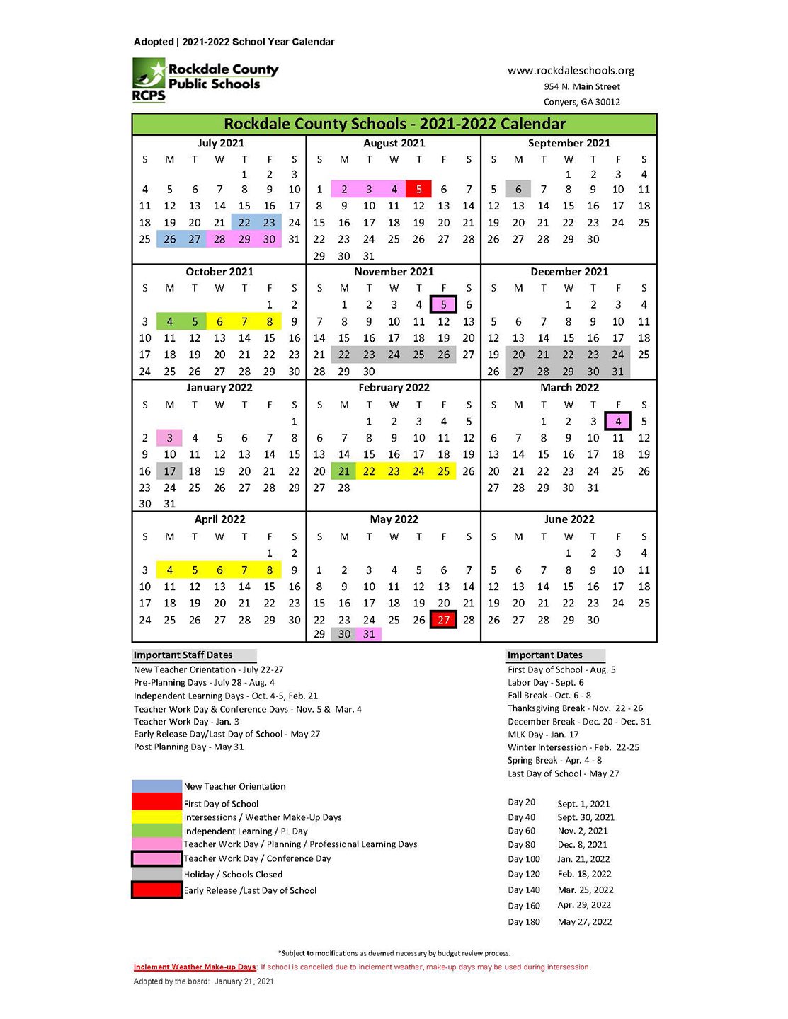 Rockdale County Schools Calendar 2023 2023 Get Calendar 2023 Update