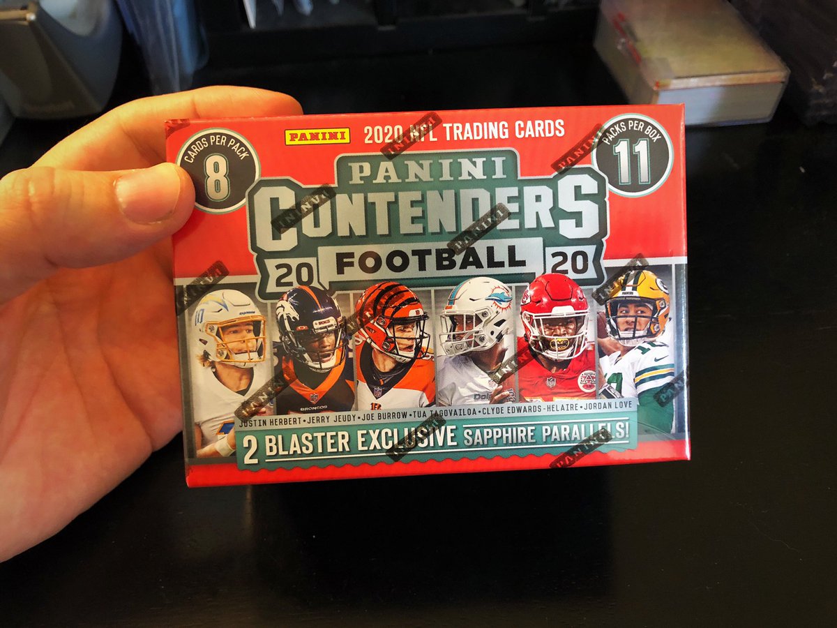 WatchTheBreaks's tweet photo. Since Contenders Retail is a “Garbage Product”, I guess I should just give this Fanatics-Exclusive Blaster away??

RT &amp; Follow to enter to win ⤵️ 

#Collect #TheHobby. https://t.co/2hRIRjThg5