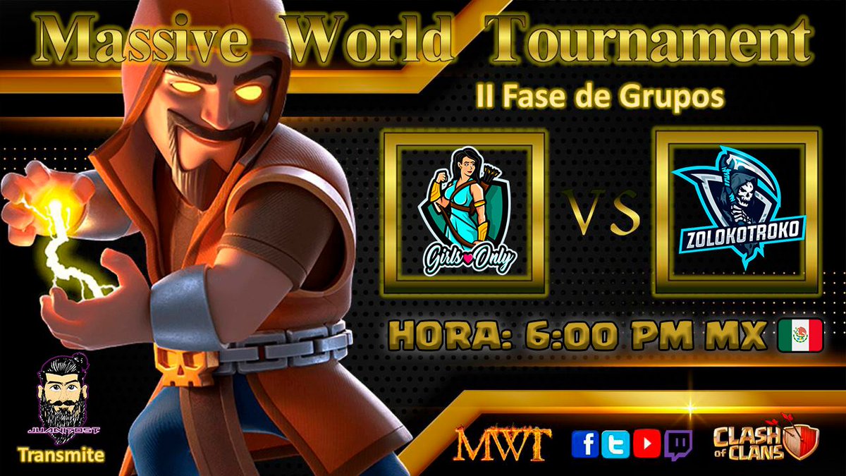 Los invito a que me acompañen en esta guerra a del Massive World Tournament!!!

youtu.be/Q6yRAnYOh5I