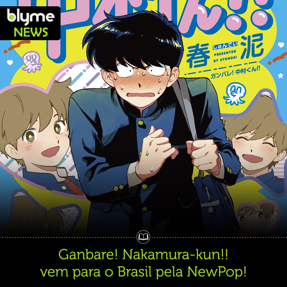 Mangá Força, Nakamura!! KIT VOL 1 E 2 New Pop novo lacrado Boys