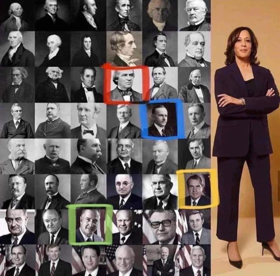 It’s a big deal that Kamala Harris is Vice- President. #WomenEd 💜💜 Until the red box, she would have been enslaved Until the blue box , she couldn’t vote Until the yellow box, she had to attend a segregated school. Until the green box, she couldn’t have her own bank account
