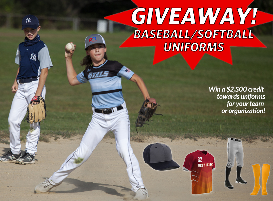 🚨GIVEAWAY ALERT🚨 You could win CUSTOM UNIFORMS for your team/organization!

Check out our Uniform Builder to see the endless options you'll have bit.ly/3c533Um

How to Enter:
1. Follow @ondecksports
2. Like Post
3. RT Post

One winner will be chosen at random Mon. 2/1