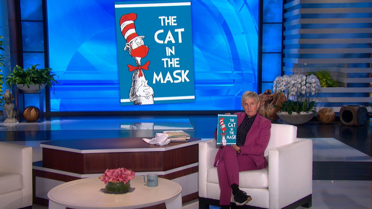 TheEllenShow's tweet photo. I wanna help parents explain to their kids what’s been going on, so I rewrote some classic children’s books. https://t.co/bqslqwkIve
