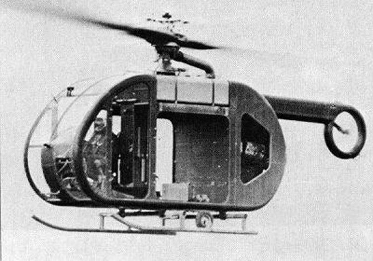 ron_eisele's tweet photo. 26 January 1961. First flight of the Fiat Model 7002. Italian general-purpose medium-capacity prototype helicopter. https://t.co/kcYjCWpIPm