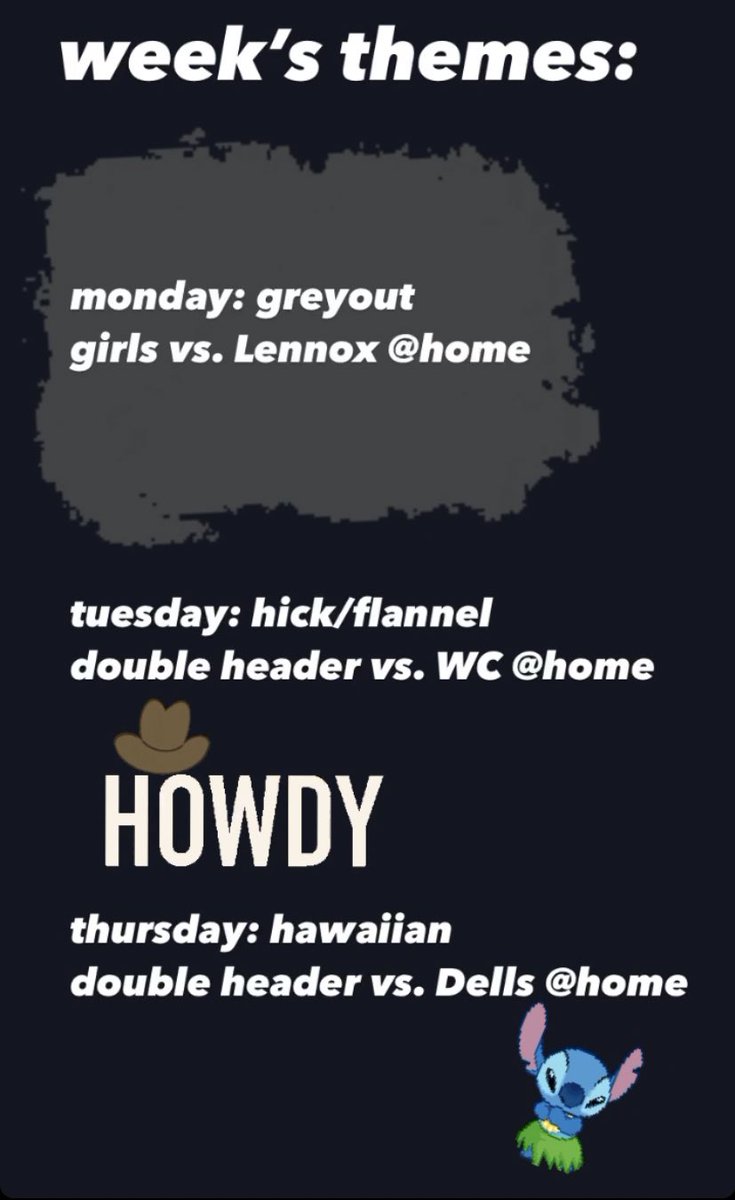 THIS WEEKS THEMES!