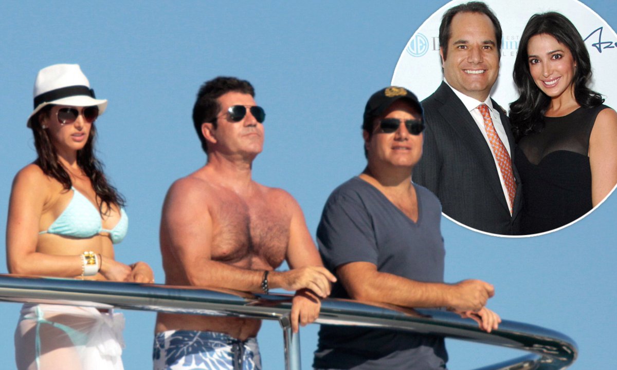 According to the media Simon had a secret relationship with Lauren Silverman as I mentioned before. The interesting part is that her husband at the time and Simon were besties. After she got pregnant he had a very public clash with Simon. However they did got close again...