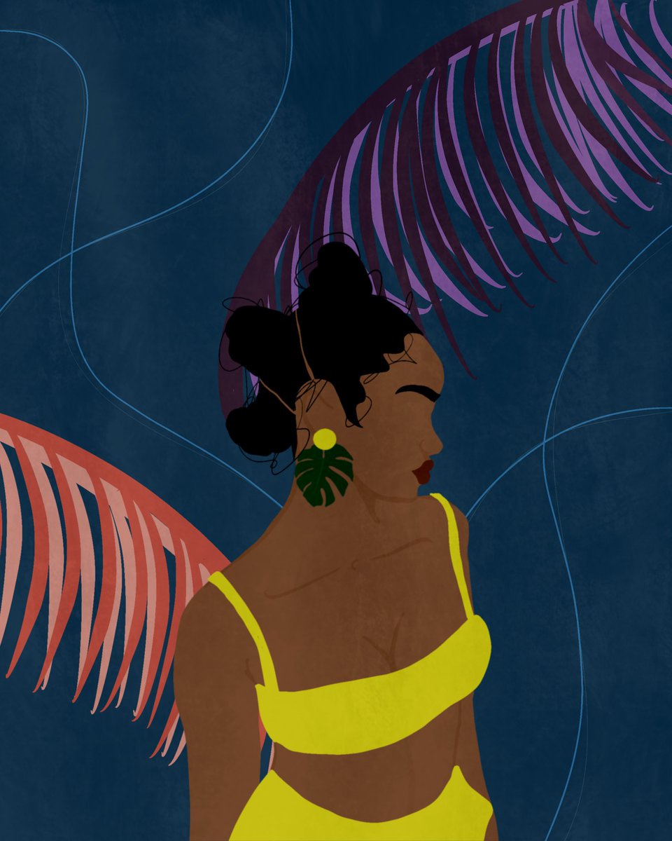 kaileetai's tweet photo. just realized I been slacking on posting my art 😬 this is “flora” + “kayla” 😅💜 https://t.co/0GTfoz4E0D