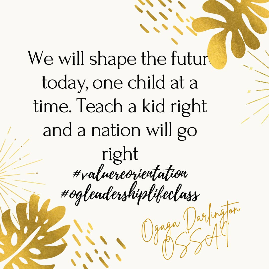 OgagaOssai's tweet photo. Value Reorientation for us is a vision we will pursue with passion. Right thinking produces right acting.Teach a child right and the adult will be alright.We will change the future today, one child at a time.

I am Ogaga Darlington OSSAI, the #valuereorientation ambassador https://t.co/0Pp1dKEIwL